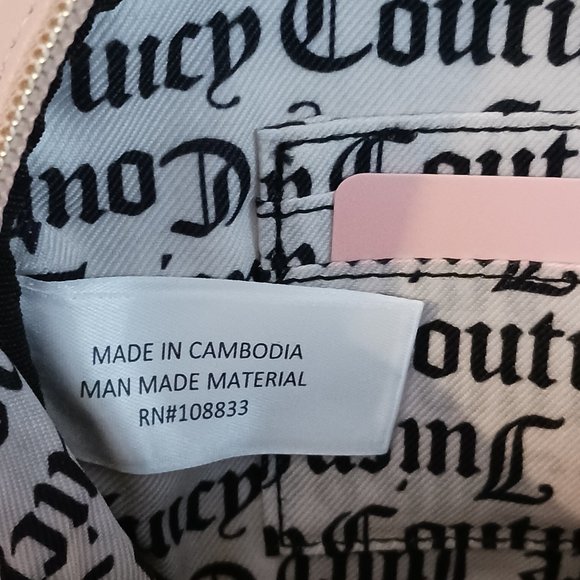 NWT! JUICY COUTURE Heart Shaped Bag - Picture 6 of 13